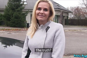 Public Agent, Blonde MILF with Big Boobs Fucks a Stranger